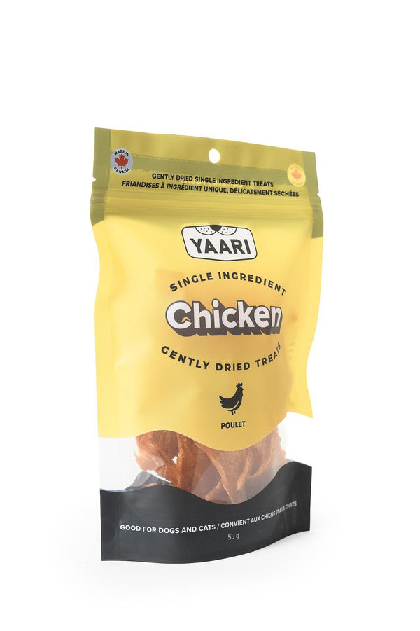 Yaari Single Ingredient Chicken Gently Dried Dog & Cat Treats