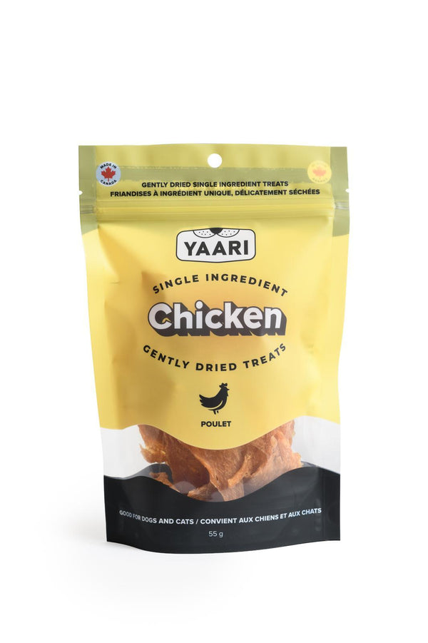 Yaari Single Ingredient Chicken Gently Dried Dog & Cat Treats