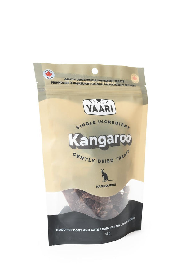 Yaari Single Ingredient Kangaroo Gently Dried Dog & Cat Treats