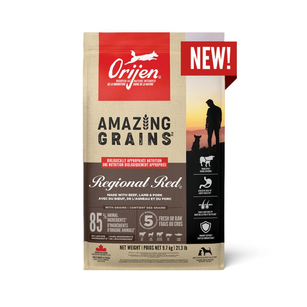 ORIJEN Amazing Grains Regional Red Dry Dog Food (CA)