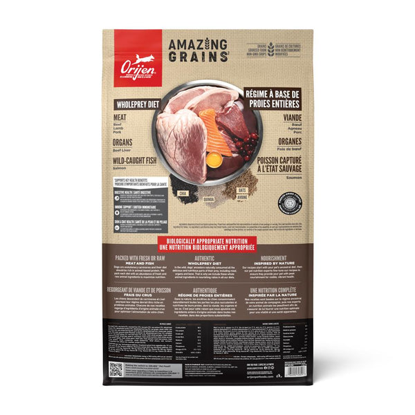 ORIJEN Amazing Grains Regional Red Dry Dog Food (CA)