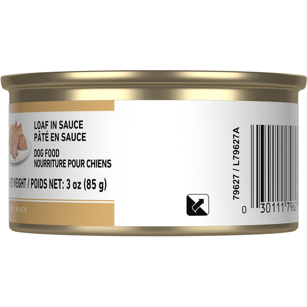 Royal Canin Breed Health Nutrition French Bulldog Loaf in Sauce Wet Dog Food Can
