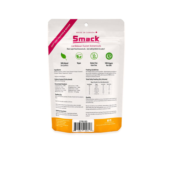 Smack Pet Food Caribbean Fusion Botanicals Dog Food Topper