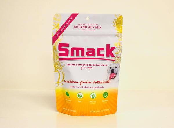 Smack Pet Food Caribbean Fusion Botanicals Dog Food Topper