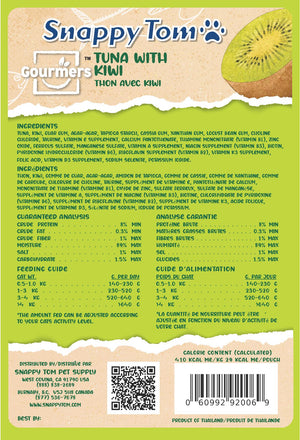 Snappy Tom Gourmers Tuna with Kiwi Wet Cat Food Pouch