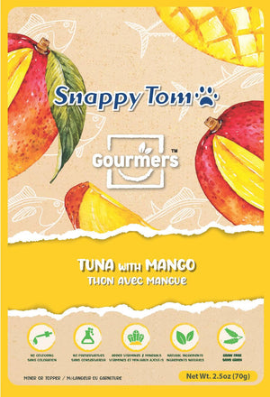 Snappy Tom Gourmers Tuna with Mango Wet Cat Food Pouch