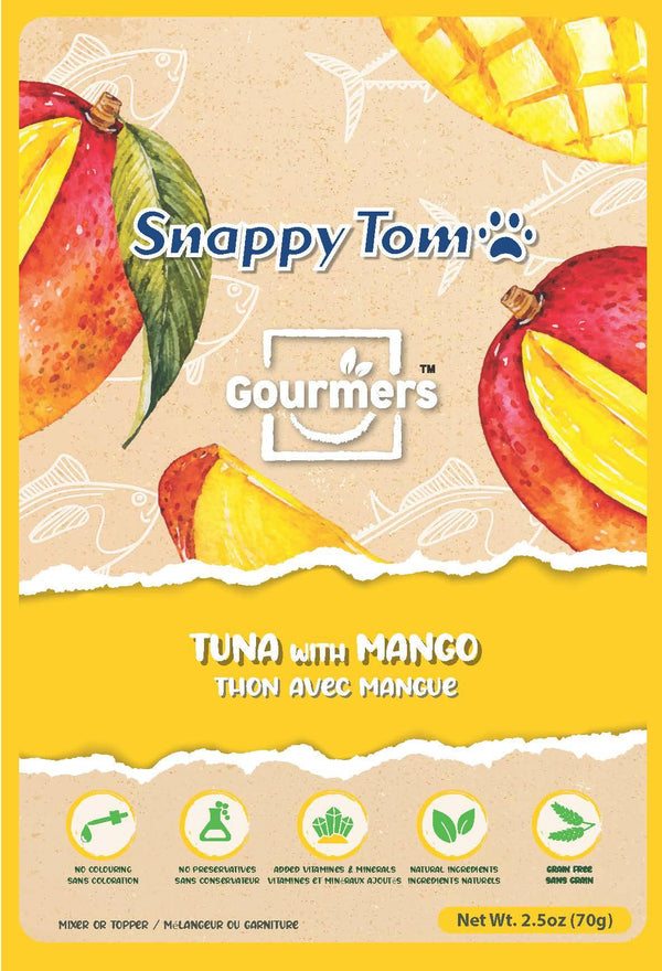 Snappy Tom Gourmers Tuna with Pineapple Wet Cat Food Pouch