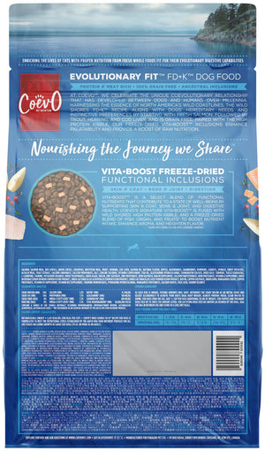 COEVO Pet Nutrition FD+K Wild Shores Recipe Dry Dog Food