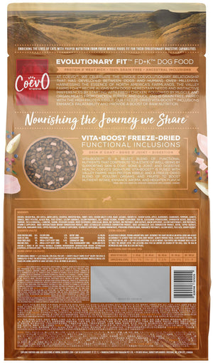 COEVO Pet Nutrition FD+K Valley Farms Recipe Dry Dog Food