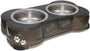 Loving Pets Dolce Double Diner Pet Dish, Espresso
