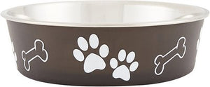 Loving Pets Bella Bowls Pet Bowl, Espresso
