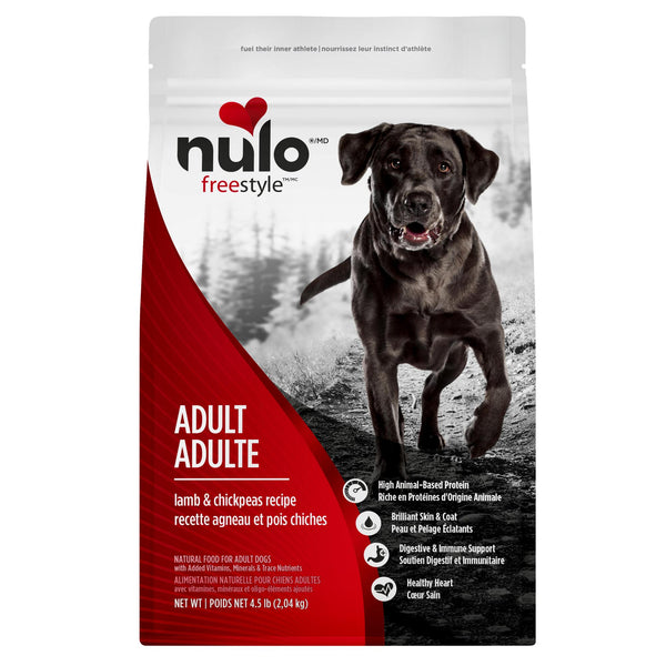 Nulo FreeStyle Adult Lamb & Chickpeas Dry Dog Food (CA)