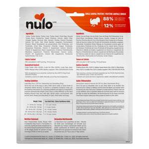 Nulo Turkey with Cranberries Grain-Free Freeze-Dried Raw Dog Food (CA)