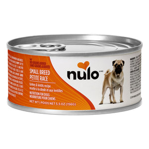 Nulo Small Breed Turkey & Lentils Grain-Free Wet Dog Food Can (CA)