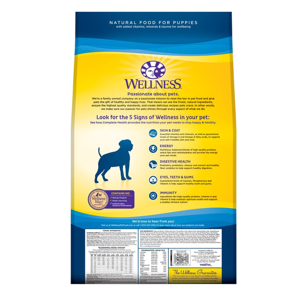 Wellness Complete Health Large Breed Adult Chicken & Brown Rice Dry Dog Food