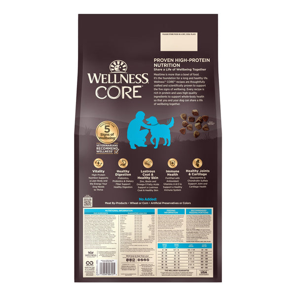 Wellness CORE Ocean Whitefish, Herring & Salmon Grain-Free Dry Dog Food