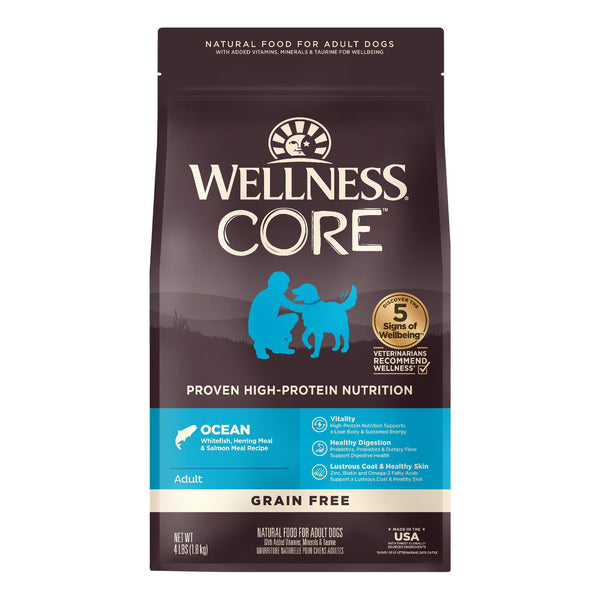 Wellness CORE Ocean Whitefish, Herring & Salmon Grain-Free Dry Dog Food