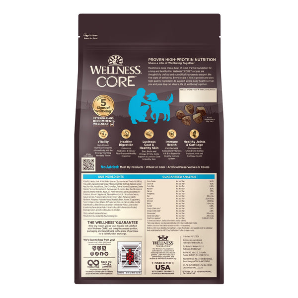 Wellness CORE Ocean Whitefish, Herring & Salmon Grain-Free Dry Dog Food