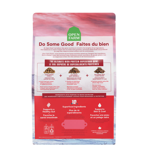 Open Farm Epic Blend Beef & Superfood Grain-Free Dry Dog Food