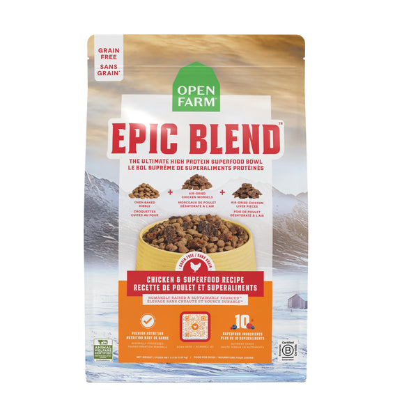 Open Farm Epic Blend Chicken & Superfood Grain-Free Dry Dog Food