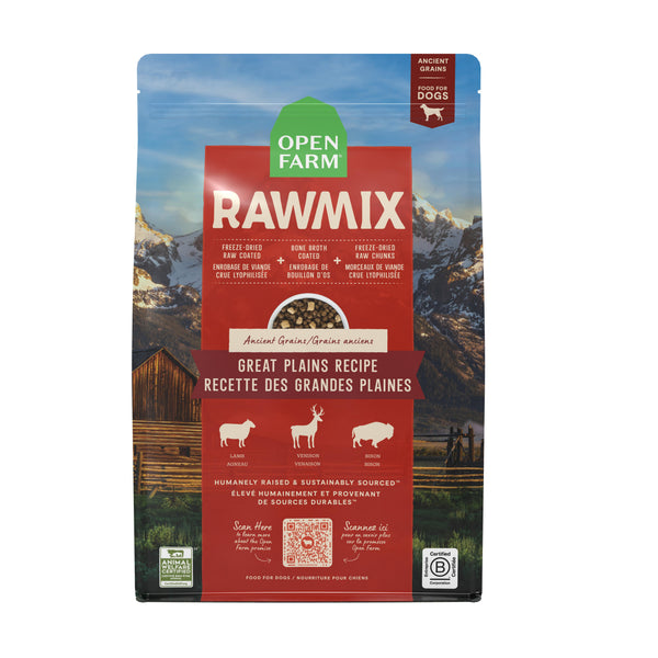 Open Farm RawMix Great Plains Ancient Grains Dry Dog Food
