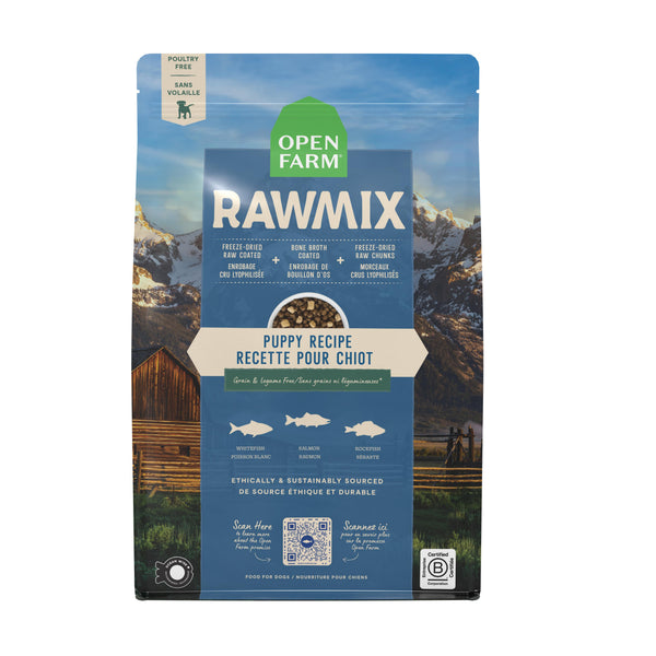 Open Farm RawMix Puppy Grain-Free Dry Dog Food