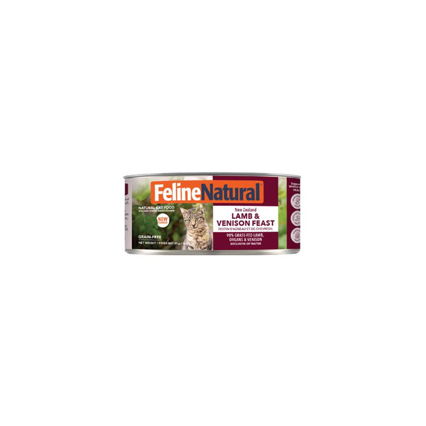 Feline Natural New Zealand Lamb & Venison Feast Wet Cat Food Can