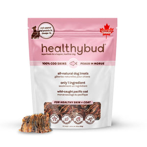 Healthybud Wild Rock Cod Skin Cube Dog Treats