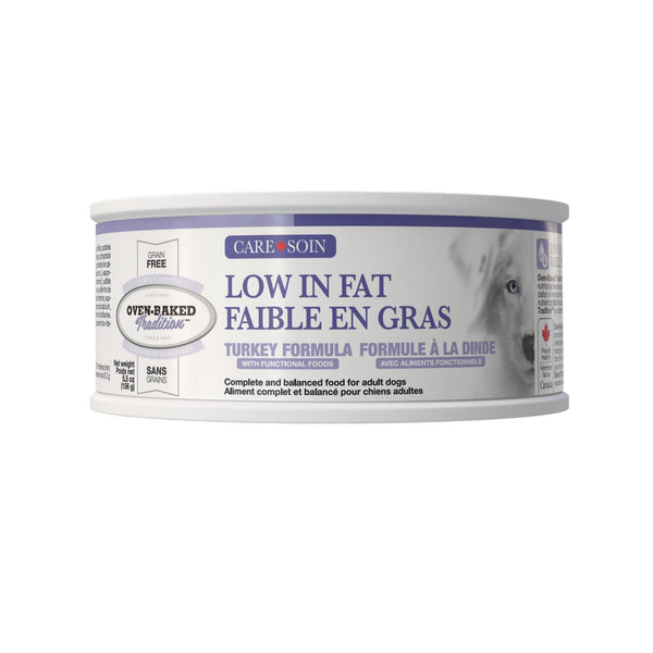 Oven-Baked Tradition Low in Fat Turkey Pate Adult Wet Dog Food Can