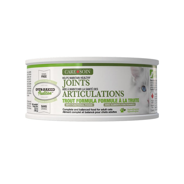Oven-Baked Tradition Joints Trout Pate Adult Wet Cat Food Can