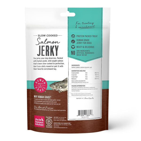 The Honest Kitchen Slow Cooked Salmon Jerky Dog Treats