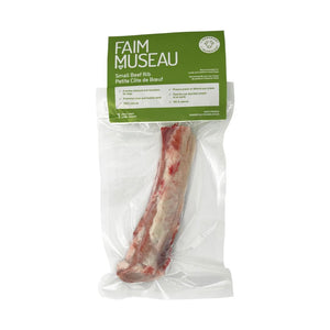 Faim Museau Beef Rib Dog Treats, Small