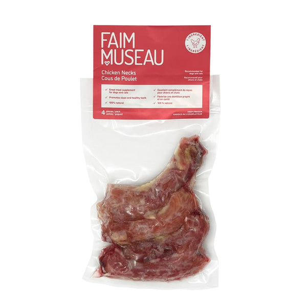 Faim Museau Chicken Necks Dog & Cat Treats