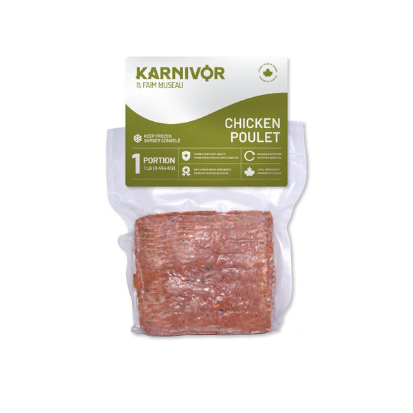 Faim Museau Karnivor Chicken Frozen Dog Food