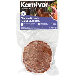 Faim Museau Karnivor Chicken & Lamb Frozen Dog Food