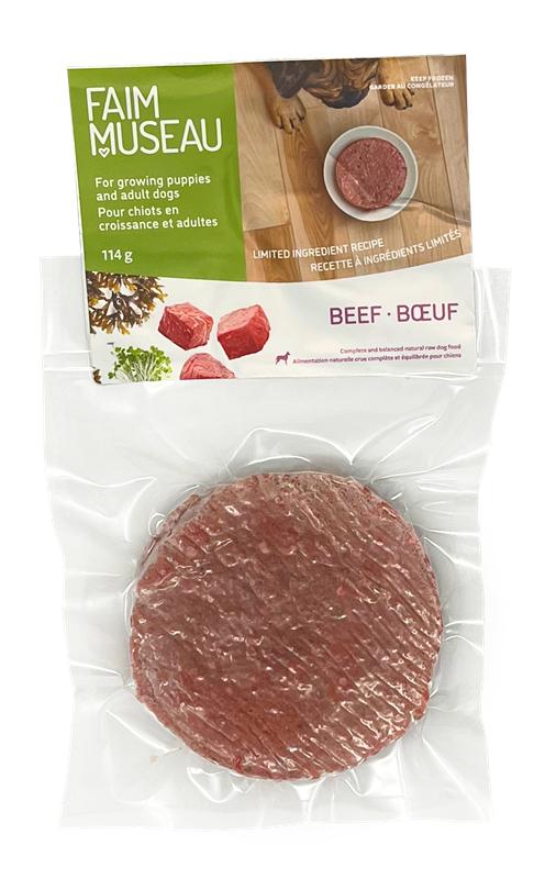 Faim Museau Beef Frozen Dog Food
