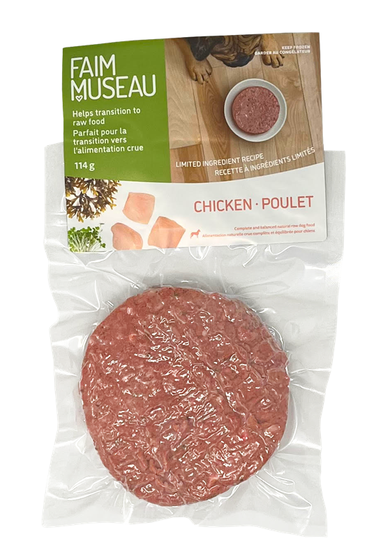 Faim Museau Chicken Frozen Dog Food