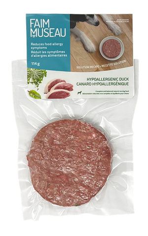Faim Museau Hypoallergenic Duck Frozen Dog Food