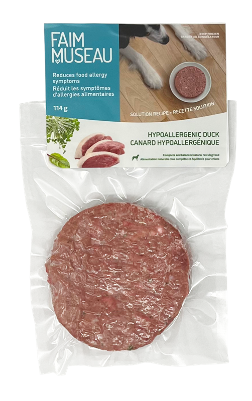 Faim Museau Hypoallergenic Duck Frozen Dog Food