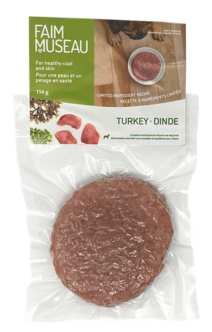 Faim Museau Turkey Frozen Dog Food