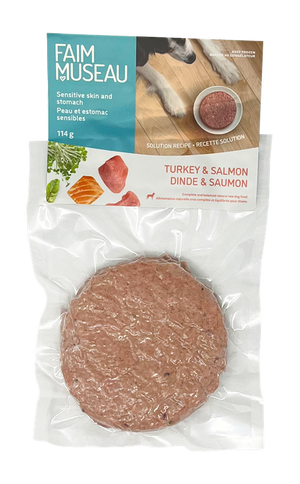 Faim Museau Turkey & Salmon Frozen Dog Food