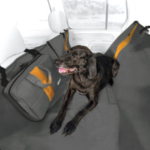 Kurgo Wander Hammock Car Seat Cover, Gray