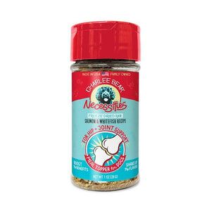 Charlee Bear Necessities Hip & Joint Support Salmon & Whitefish Freeze-Dried Raw Dog Food Topper (CA)