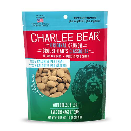 Charlee Bear Original Crunch with Cheese & Egg Dog Treats (CA)