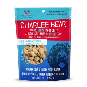 Charlee Bear Original Crunch Chicken Soup & Garden Veggie Dog Treats (CA)