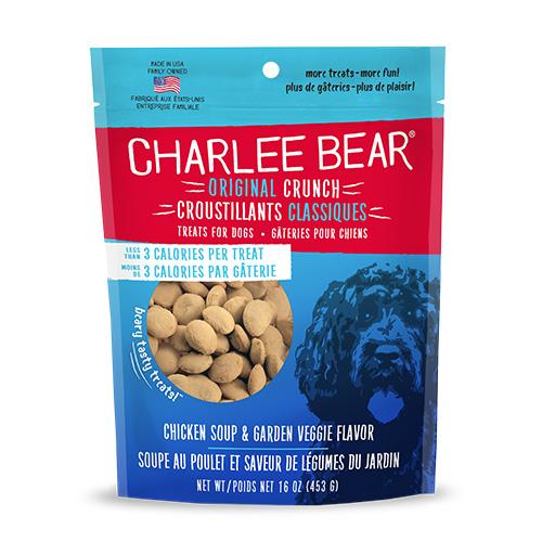 Charlee Bear Original Crunch Chicken Soup & Garden Veggie Dog Treats (CA)