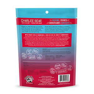 Charlee Bear Original Crunch with Turkey Liver & Cranberries Dog Treats (CA)