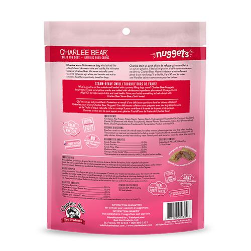 Charlee Bear Nuggets Straw-Beary Swirl Dog Treats (CA)