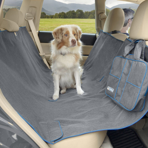 Kurgo Dog Hammock, Heather Charcoal