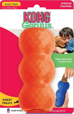 KONG Genius Mike Dog Toy, Color Varies